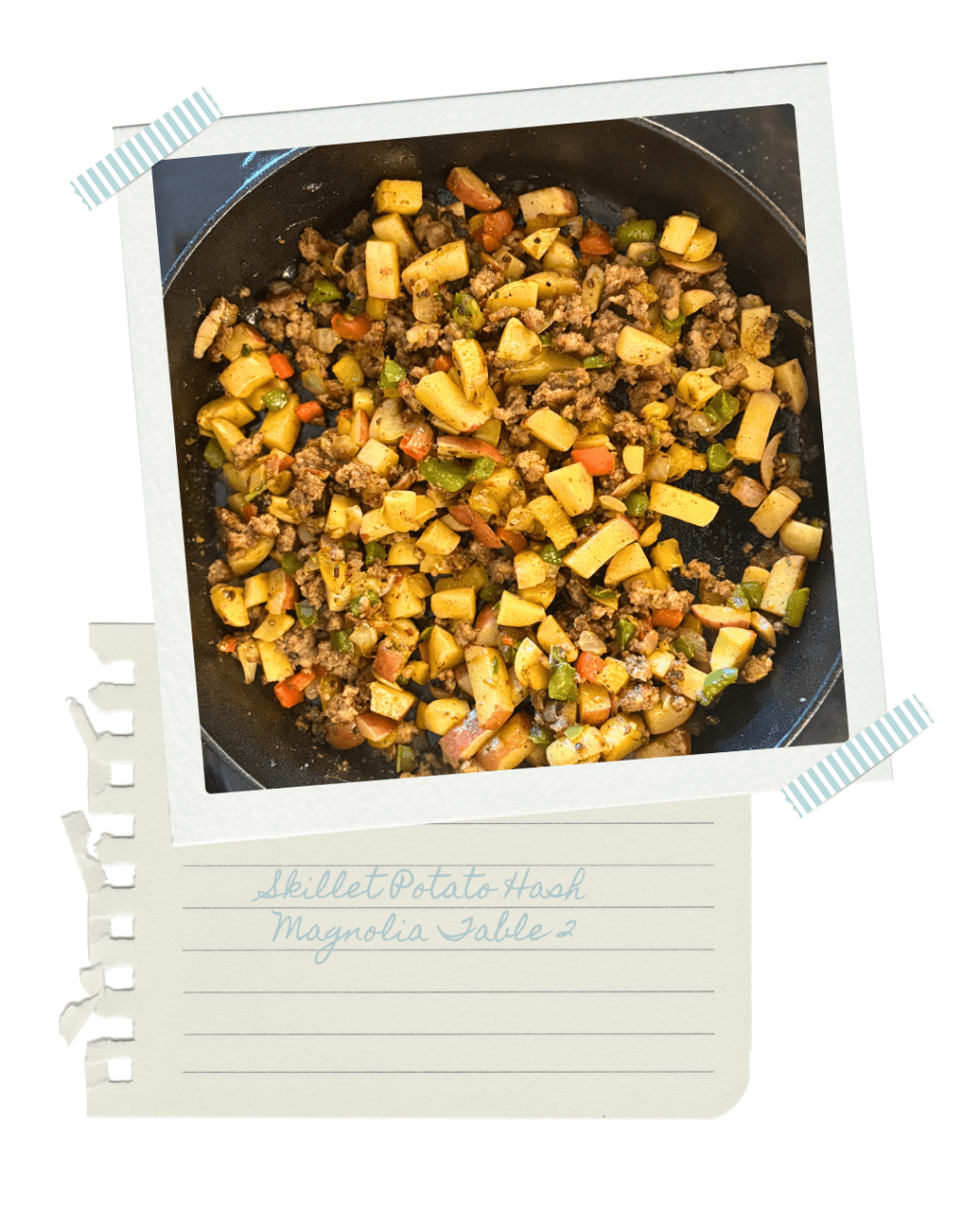 The Jeanie Jo & Joanna Project Recipe 116 of 457: Skillet Potato&nbsp;Hash